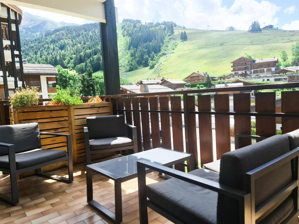 Appt Les Granges - Vue Montagne Et Village, Centre La Clusaz - Aravistour Exterior foto